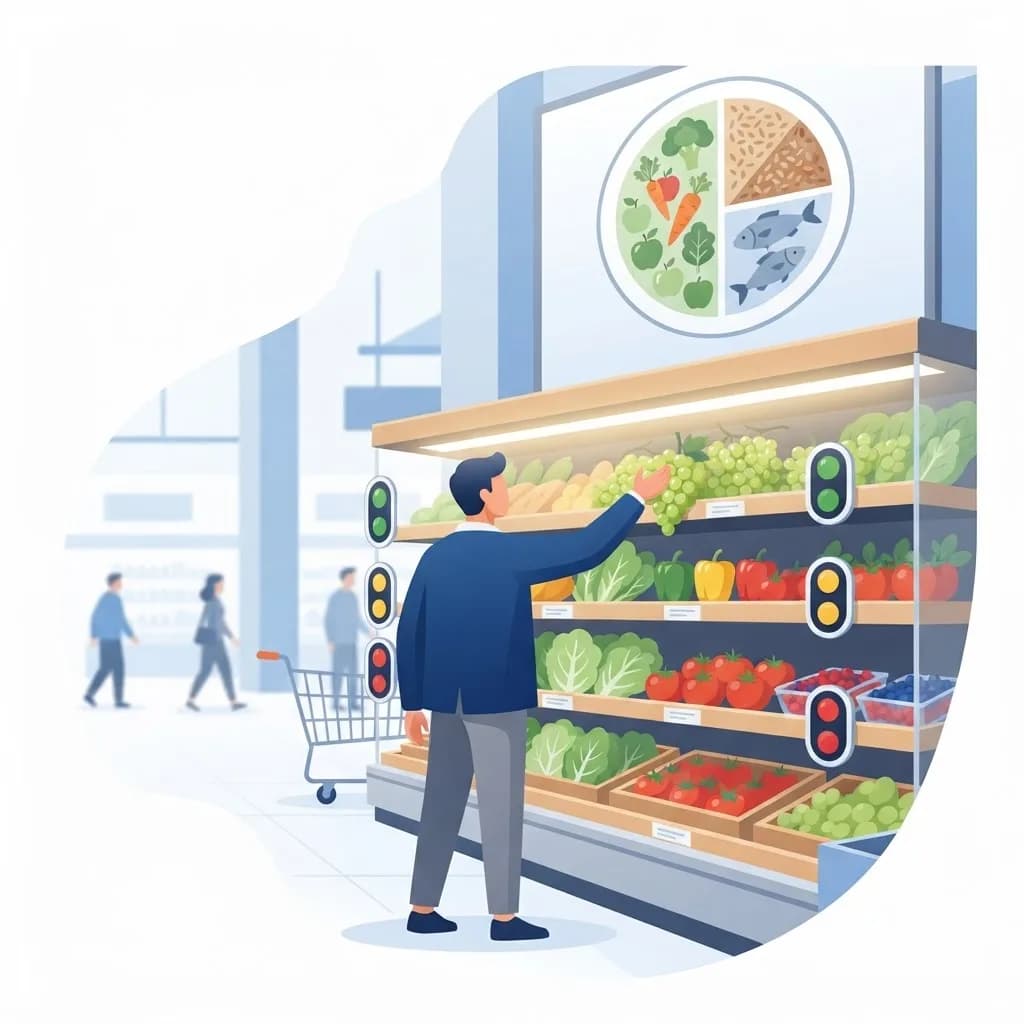 A Visual Reminder to Help Consumers Choose Healthier Food