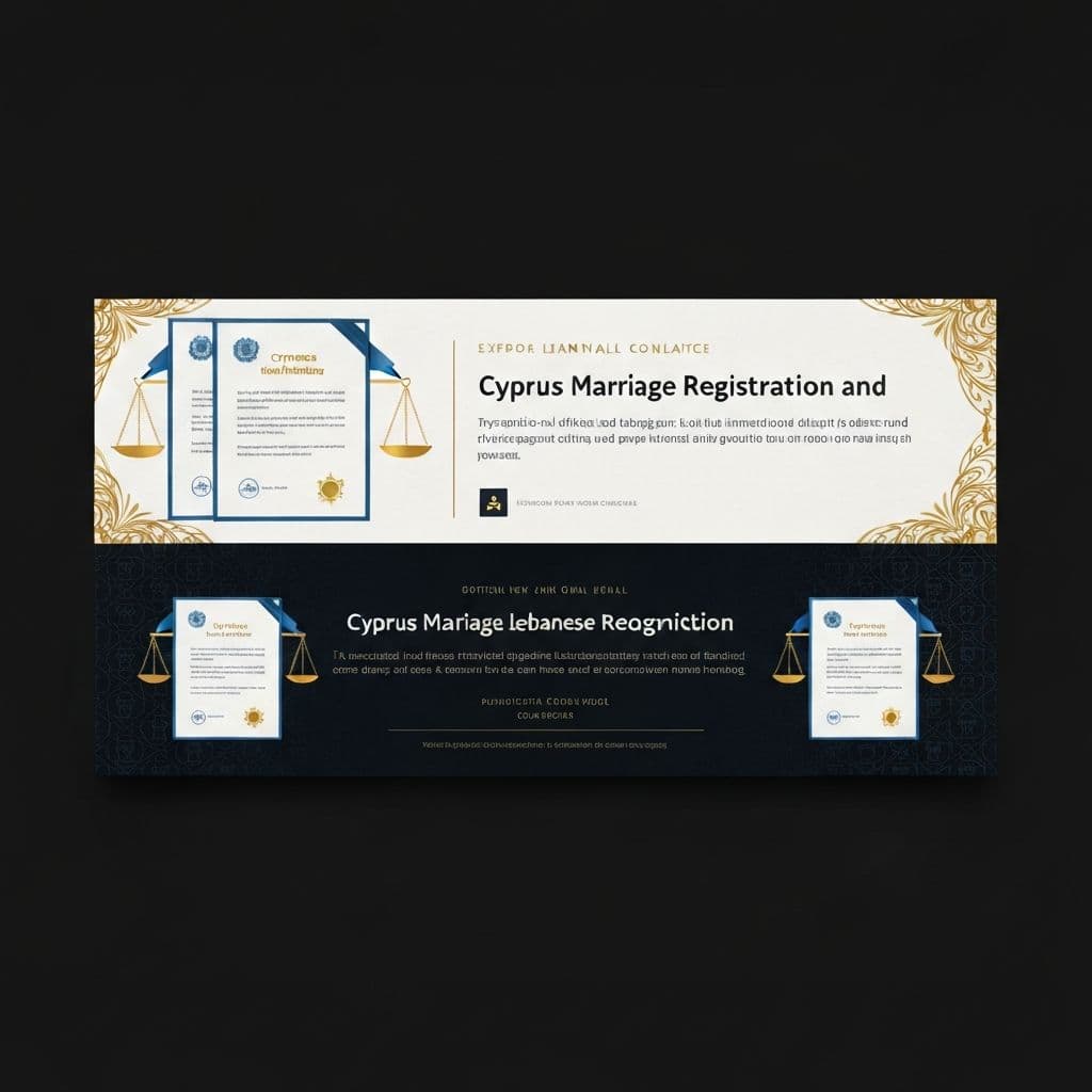 Cyprus Register Marriage Abroad Lebanese Marriage Country Recognition Cyprus