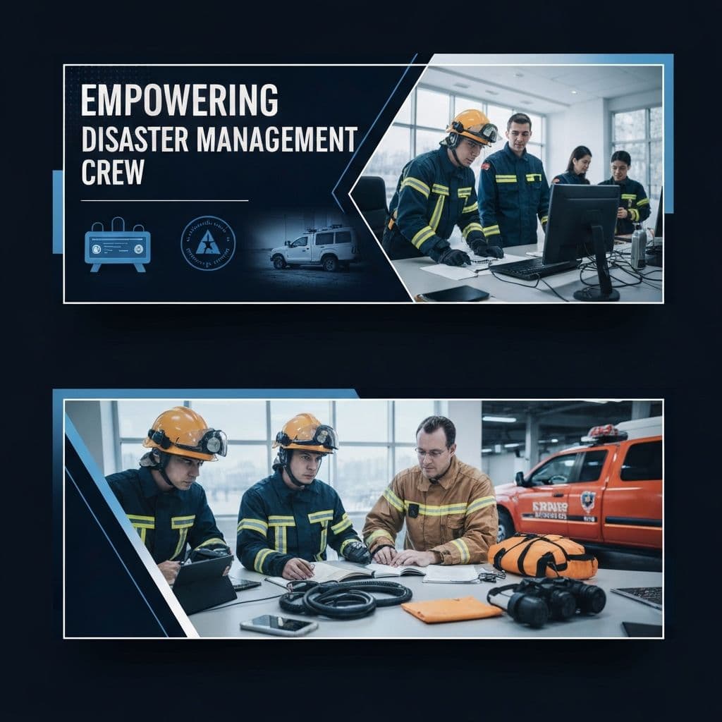 How Can We Empower the Disaster Management Crew