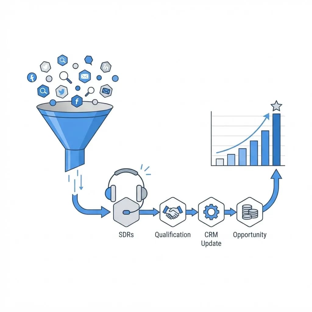 Follett Software Inbound Marketing Pipeline and SDR Workflow