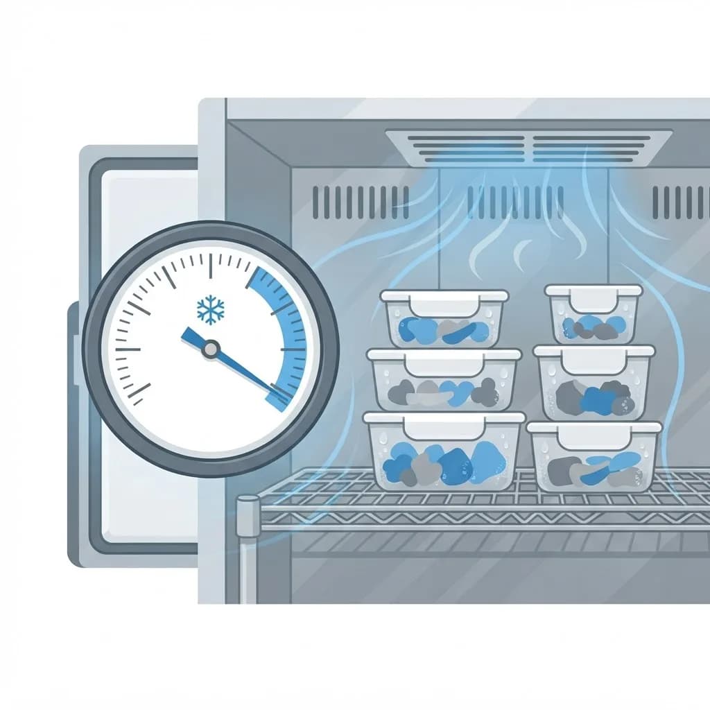 Food Held Under Refrigeration Must Be At or Below 41°F