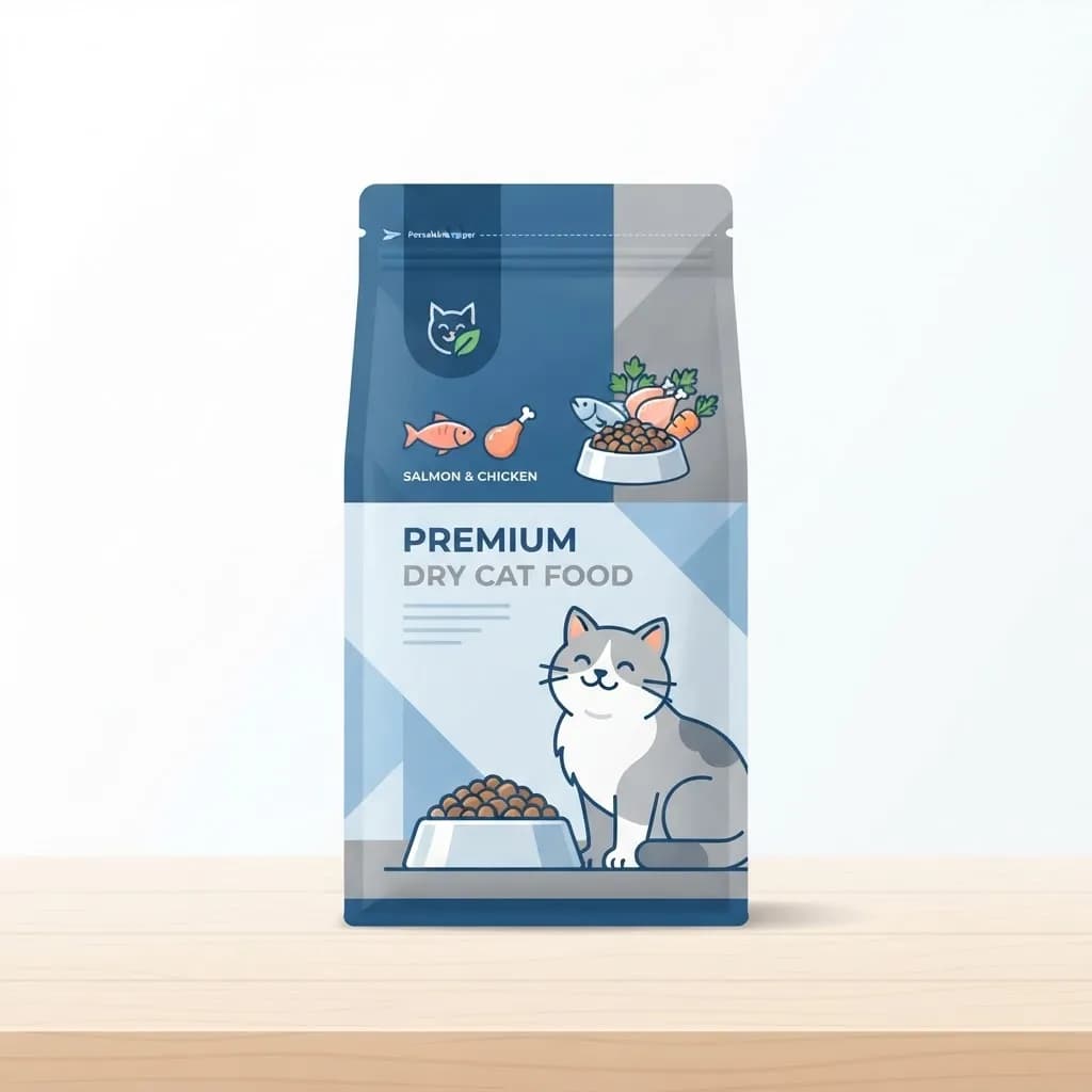 Fussie Cat Dry Cat Food: Market Fresh Salmon & Chicken