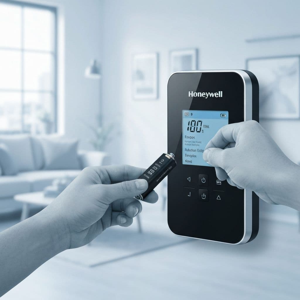 Replace battery for honeywell thermostat