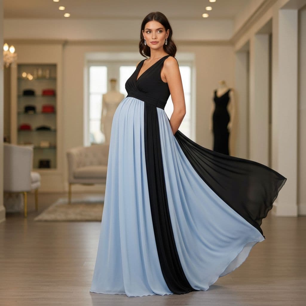 maternity wedding guest dress