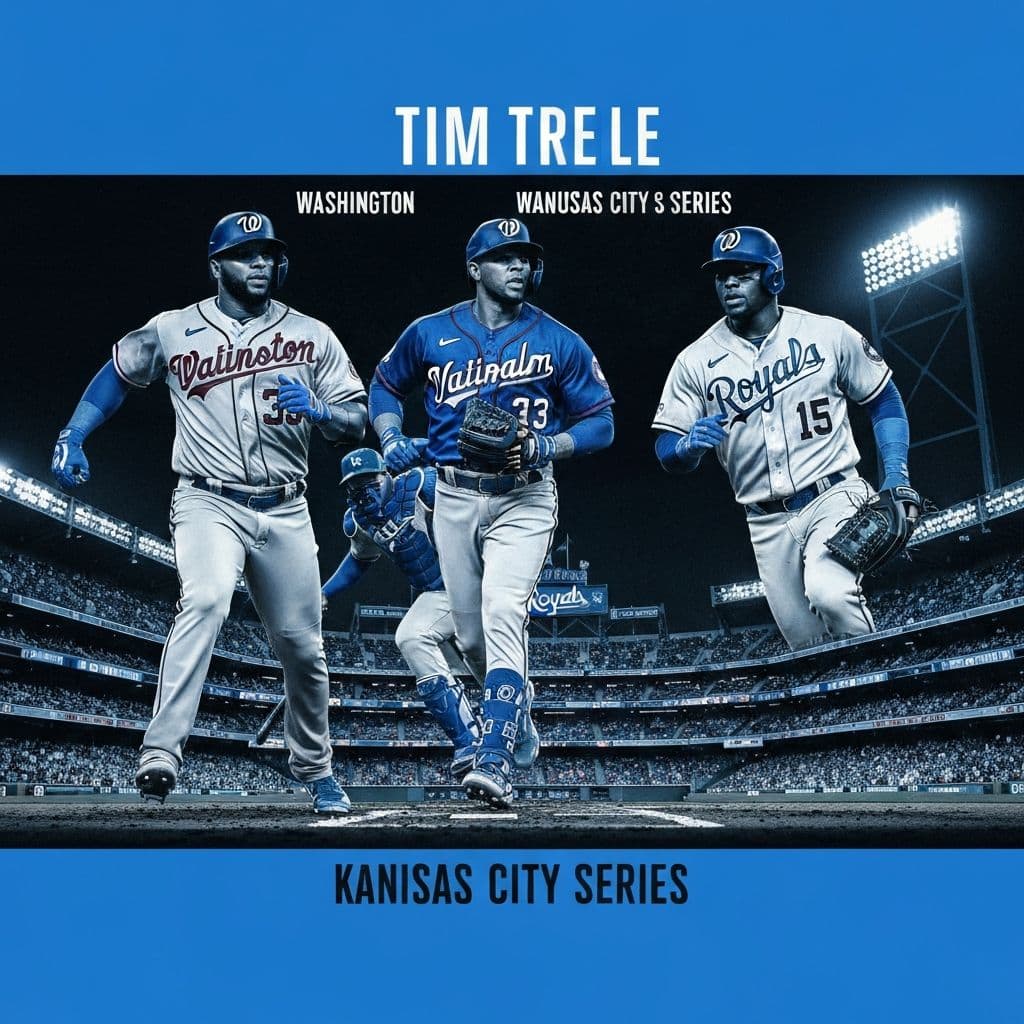 Washington Nationals vs Kansas City Royals Timeline