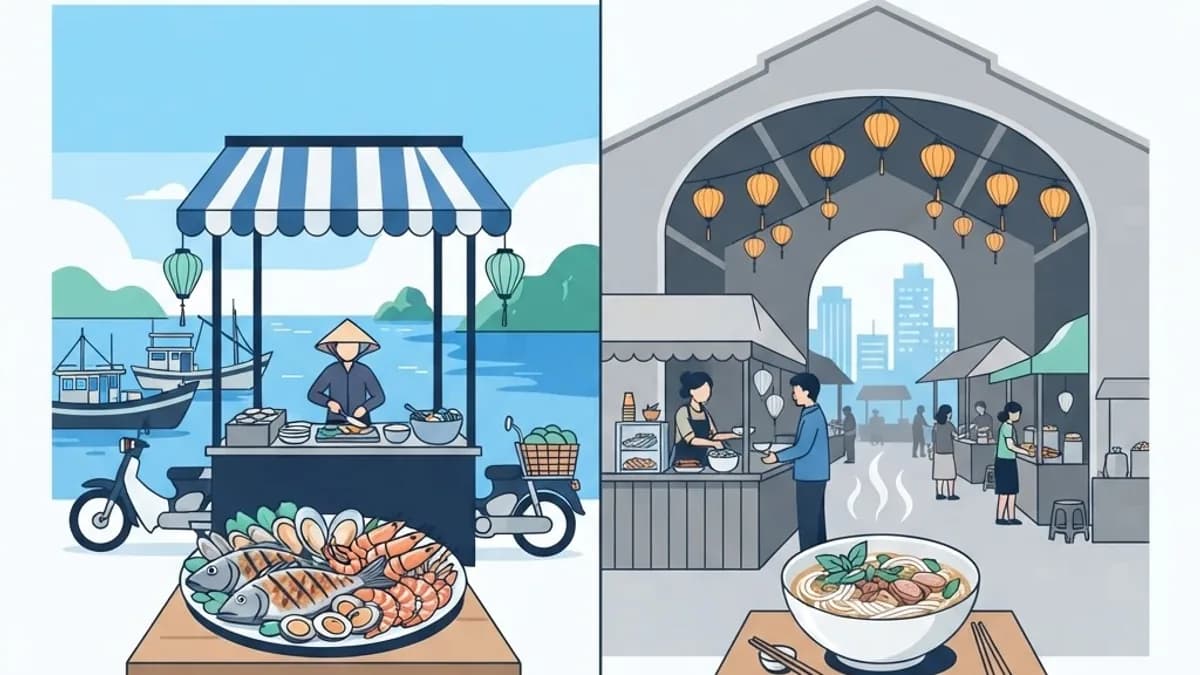 Son Tra or Han Market for Food: Which Should You Choose?