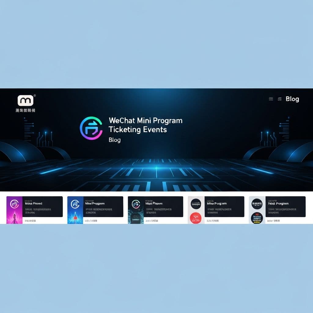 WeChat Mini Program Ticketing Events