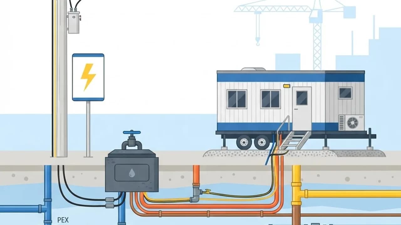 How to Set Up Utilities on a Construction Site: Full Guide