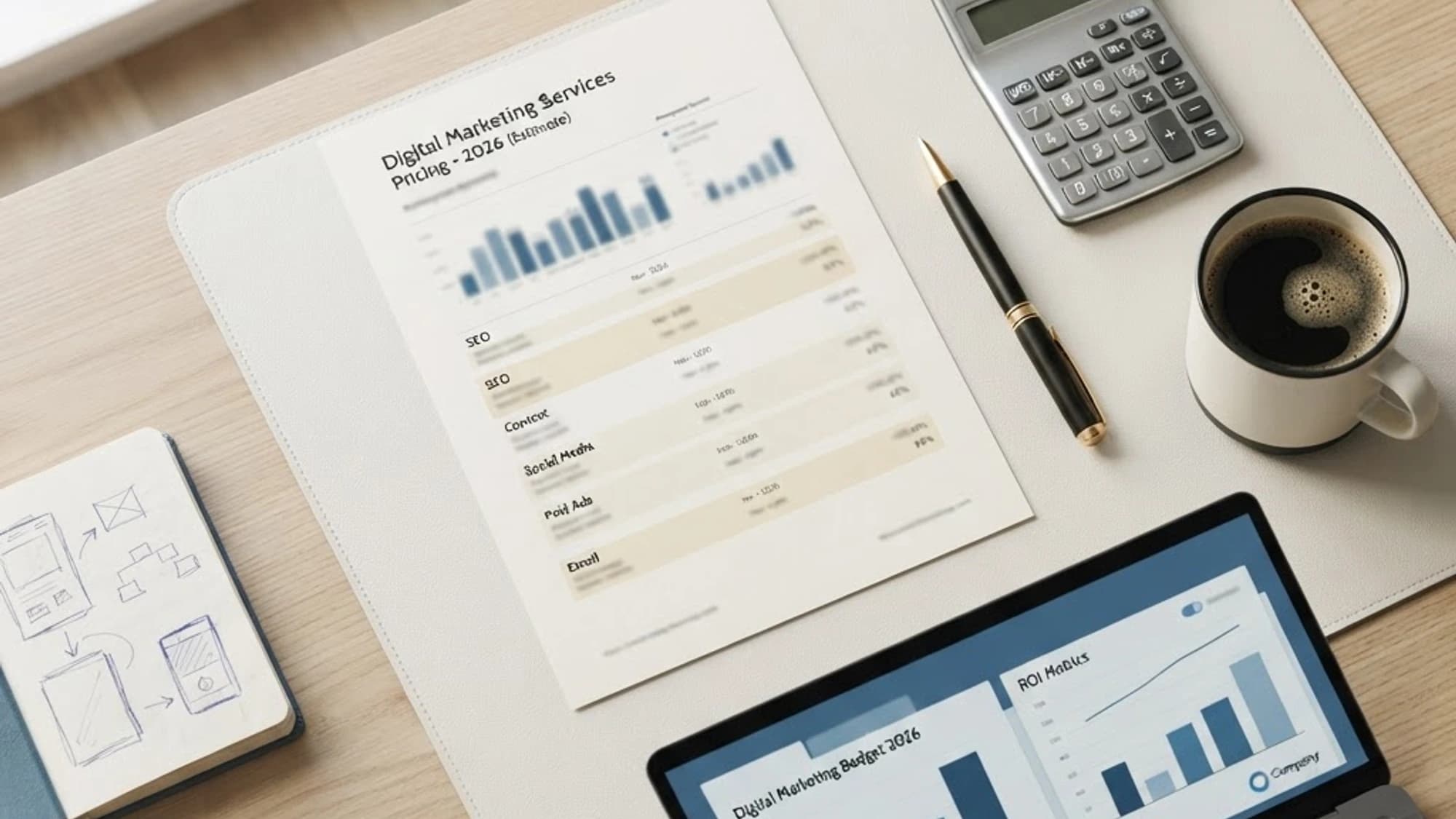 Tarifs Services Marketing Digital 2026 : Le Guide