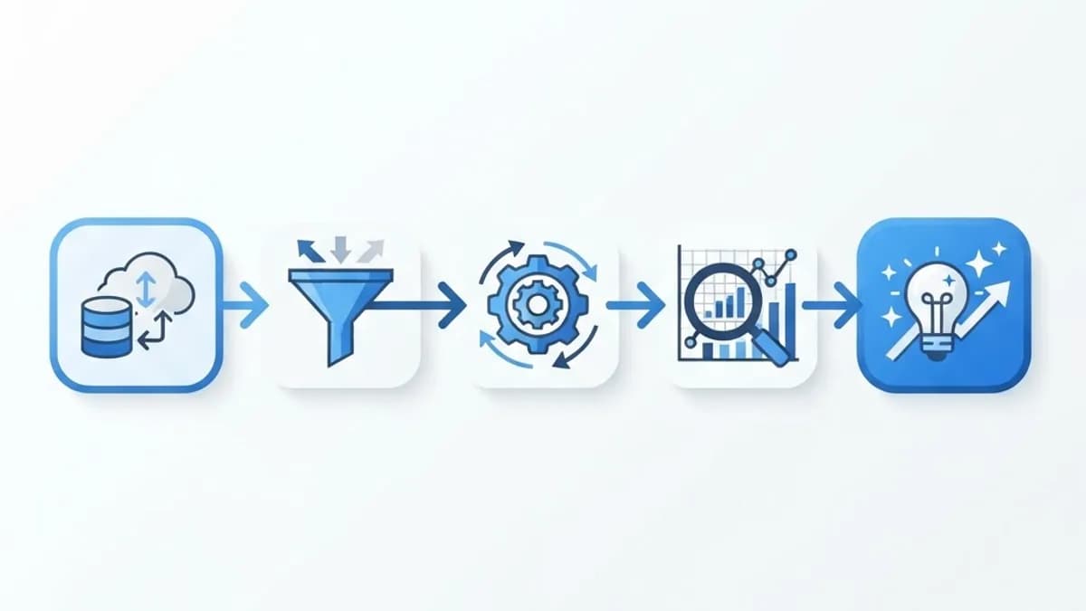 The Analytics Process: 6 Steps From Raw Data to Decisions