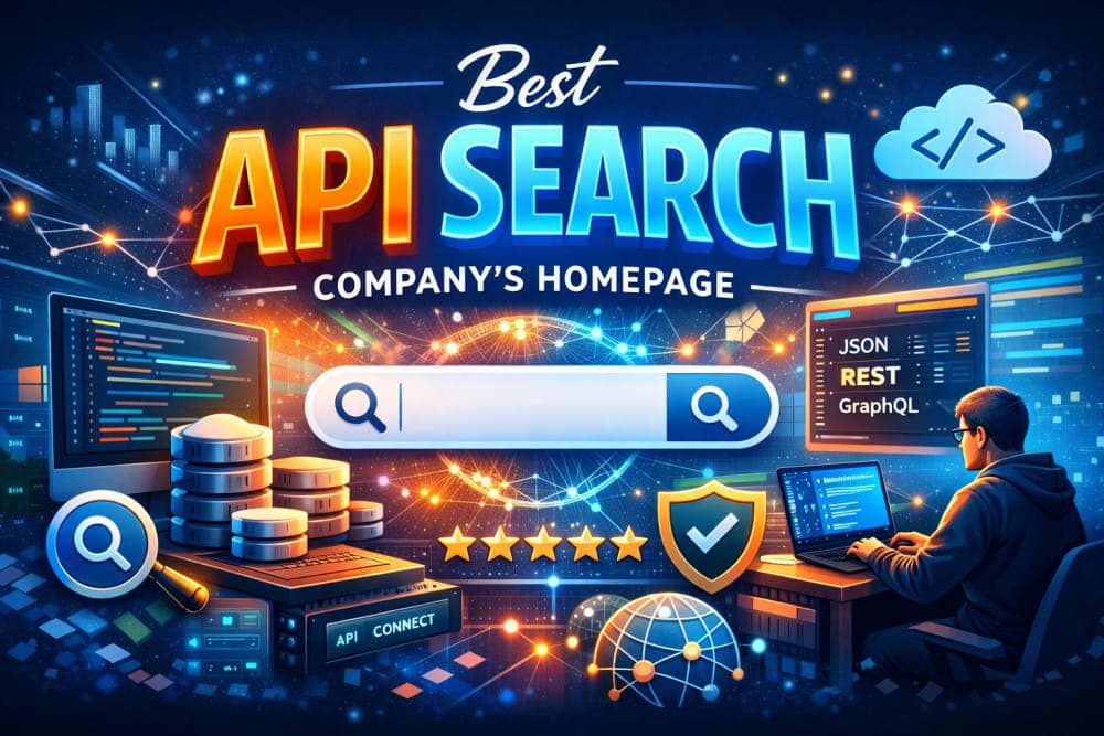 Best API Search Company’s Homepage