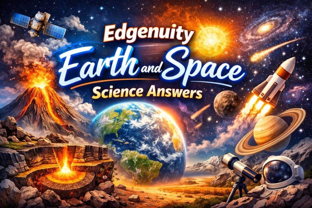 Edgenuity Earth and Space Science Answers