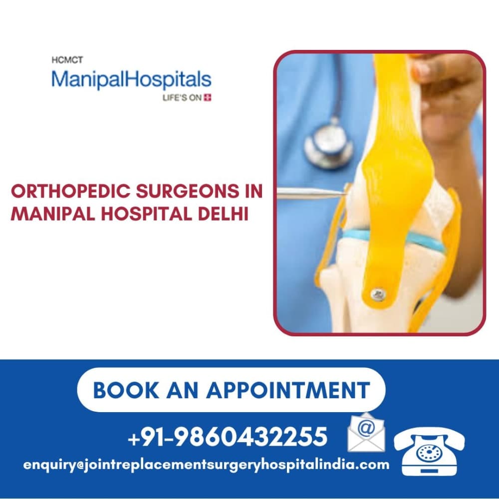 Top Knee Replacement Surgeon at Manipal logo