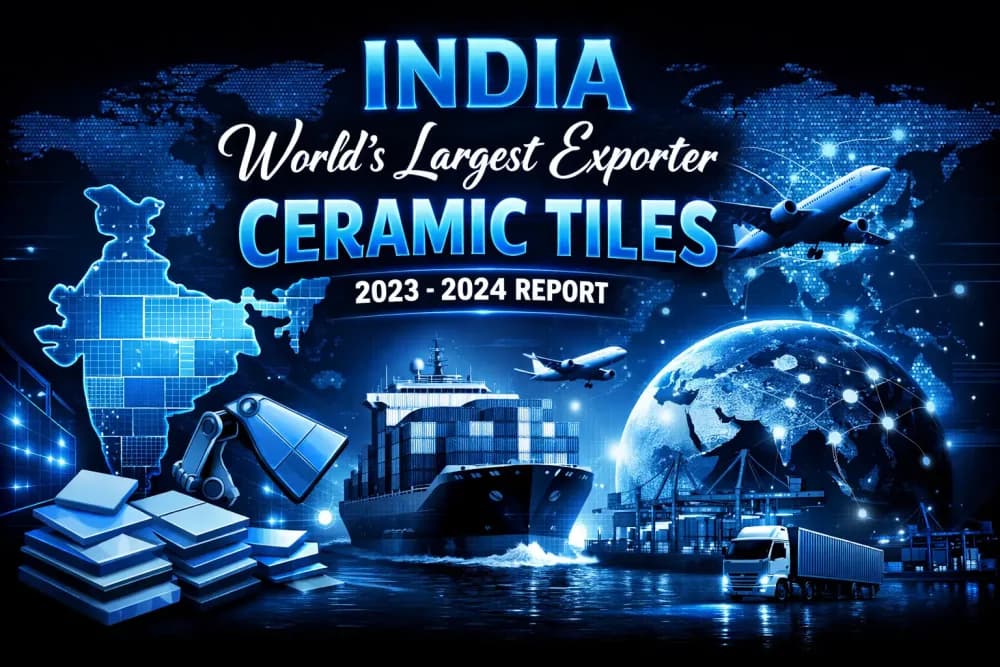 India World Largest Exporter Ceramic Tiles 2023 2024 Report