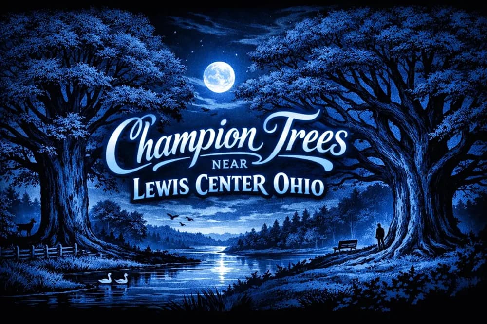Champion Trees Near Lewis Center Ohio