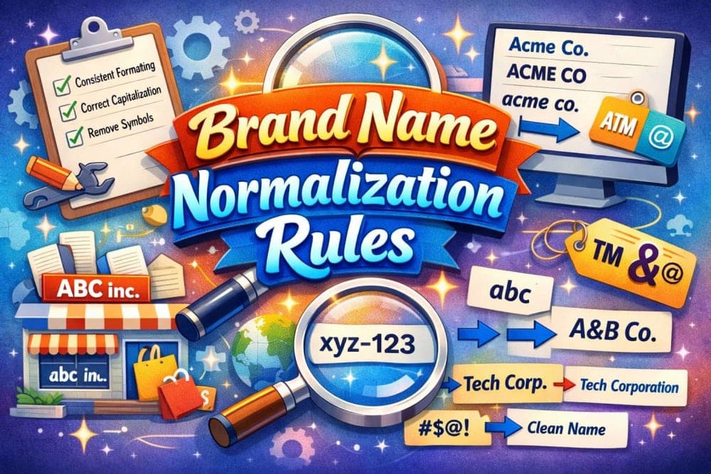 Brand Name Normalization Rules: Ensuring Consistency Across Your Brand