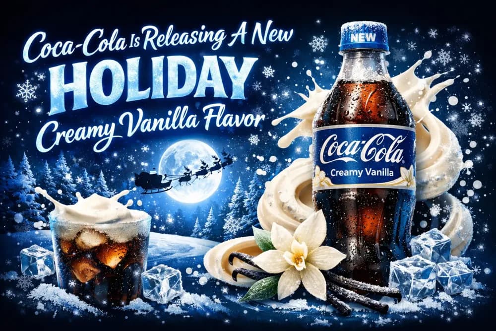 Coca-Cola Is Releasing A New Holiday Creamy Vanilla Flavor
