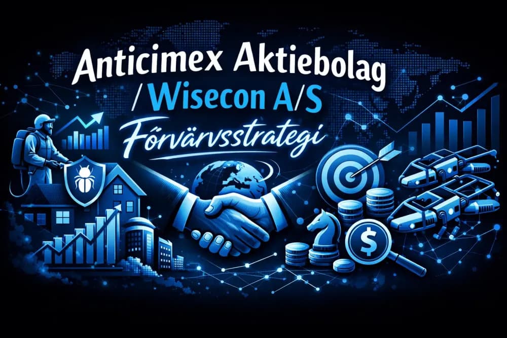 Anticimex Aktiebolag / Wisecon A/S Förvärvsstrategi