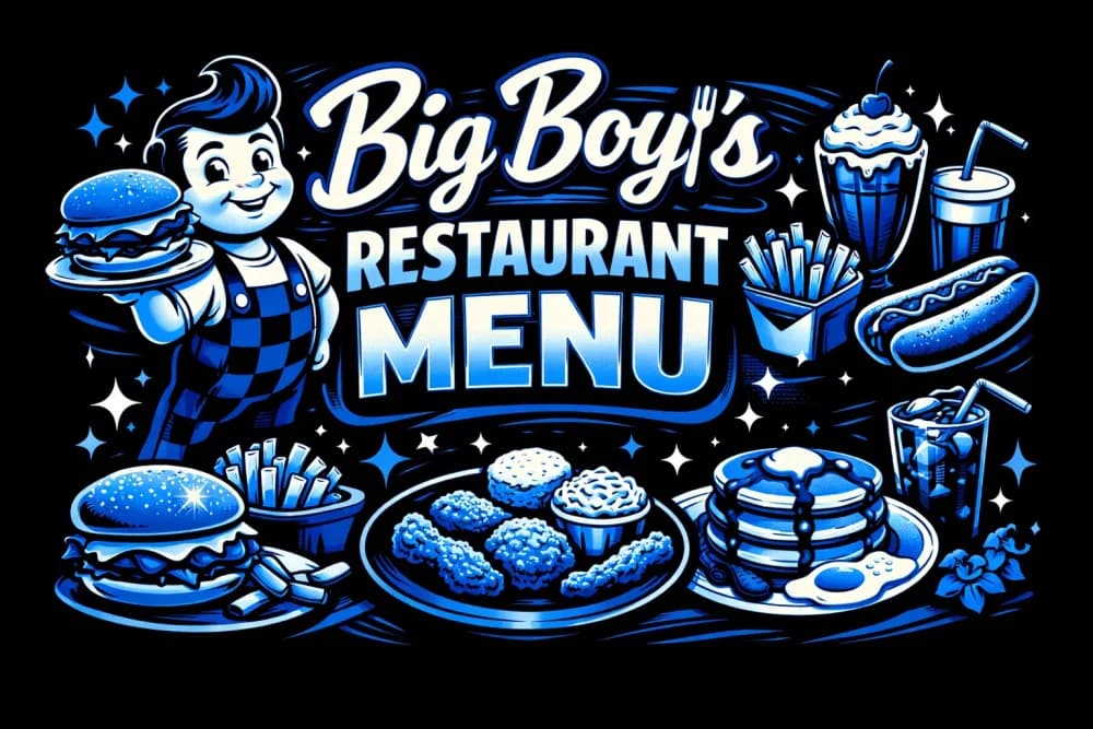 Big Boy's Restaurant Menu