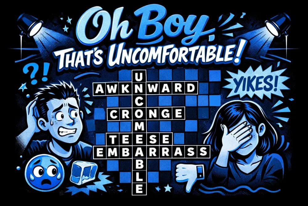 Oh Boy That's Uncomfortable Crossword