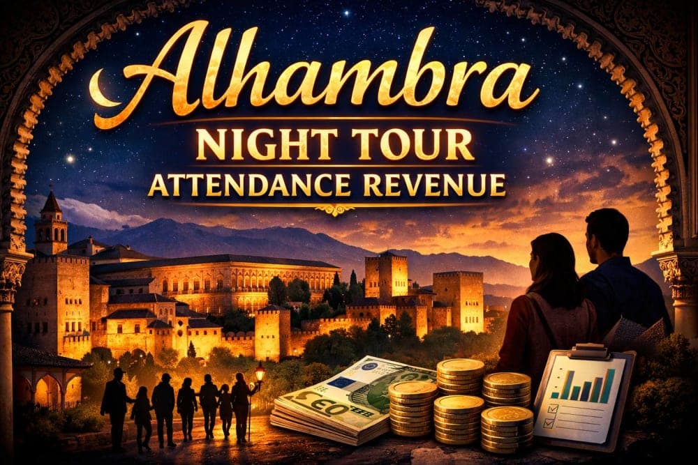 How Alhambra Night Tour Attendance Revenue Reflects Premium Tourism Strategies