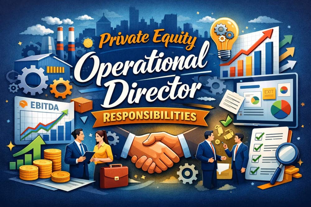 Private Equity Operational Director Responsibilities