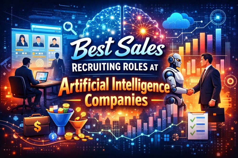 Best Sales Recruiting Roles at Artificial Intelligence Companies