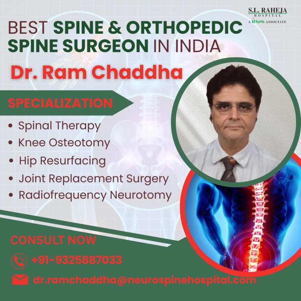 Best Spine Surgeon SL Raheja Hospital Mumbai logo